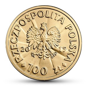 100 złotych 2015 - Stulecie odzyskania przez Polskę niepodległości - Józef Piłsudski