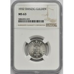 Wolne Miasto Gdańsk, 1 gulden 1932 - NGC MS63