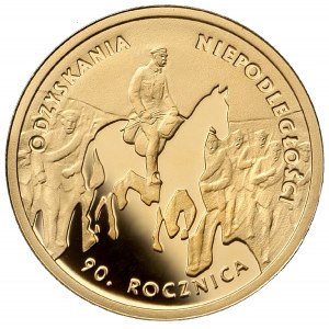 50 złotych 2008 Rocznica Odzyskania Niepodległości - Józef Piłsudski