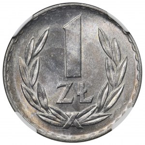 1 złoty 1971 - NGC MS66