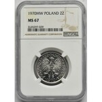 2 złote 1970, Jagody - NGC MS67