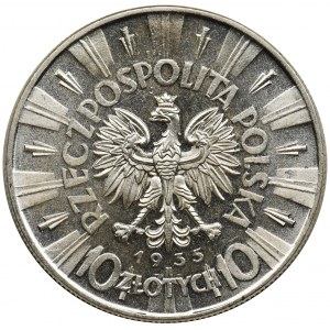 Piłsudski, 10 złotych 1935