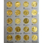 Komplet, 2 złote GN 1996-2003 (60szt.) - PIĘKNE