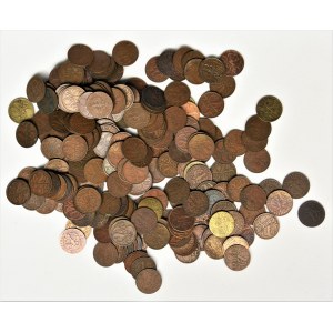 Zestaw, Monety 2 groszowe II RP (457 g.)