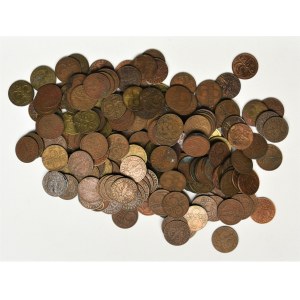 Zestaw, Monety 5 groszowe II RP (644 g.)