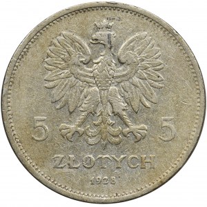 Nike 5 złotych 1928 Bruksela