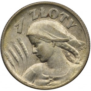 Kobieta i kłosy, 1 złoty 1925