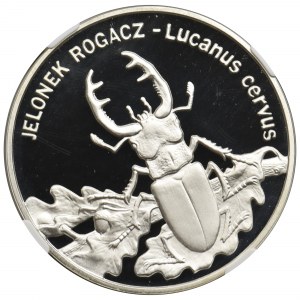 Jelonek Rogacz, 20 złotych 1996 - NGC PF 69 ULTRA CAMEO