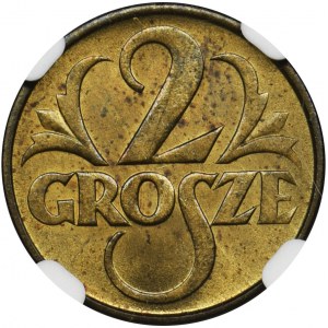 2 grosze 1923 - NGC MS64