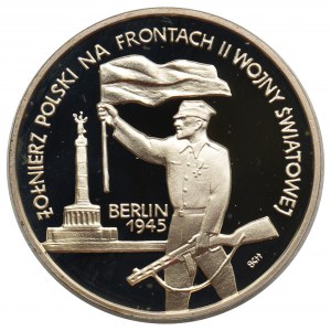 10 złotych 1995, Żołnierz Polski na Frontach II Wojny Światowej - Berlin 1945