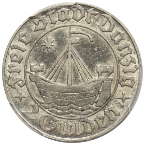 Wolne Miasto Gdańsk, 2 guldeny 1932 Koga - PCGS AU55 - rzadkie