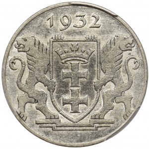 Wolne Miasto Gdańsk, 2 guldeny 1932 Koga - PCGS AU55 - rzadkie