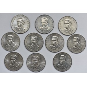 Zestaw, 20 złotych 1983 Nowotko (10szt.)