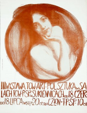Teodor Axentowicz (1859 - 1938), Plakat III wystawy Towarzystwa Artystów Polskich 