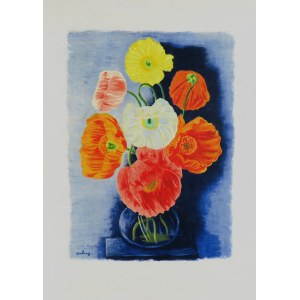 Mojżesz Kisling (1891 - 1953), Kwiaty w wazonie (tytuł umowny)