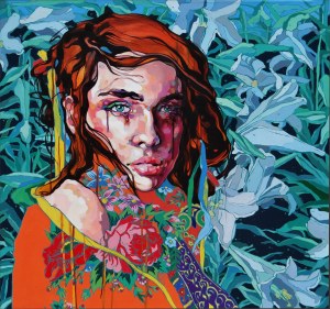 Dominik Jasiński, Blue Lilies, 2019