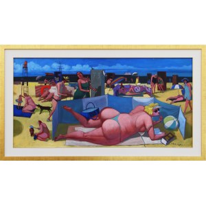 Jacek Palucha, Beach in Jastarnia, 2020