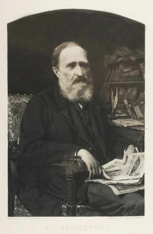 Kazimierz Pochwalski (1855-1940), Portret J. I. Kraszewskiego, 1887 r.