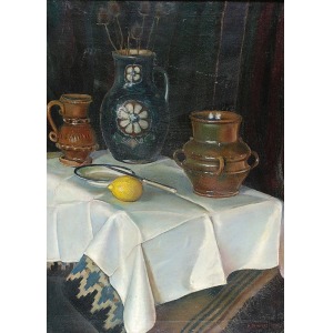 Zygmunt GLINICKI (1898-1940), Still life with lemon, 1924
