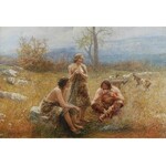 Antoni PIOTROWSKI (1853-1924), Idylla pasterska, 1907