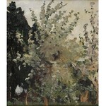 Ferdynand RUSZCZYC (1870-1936), Kwitnące jabłonie, 1901