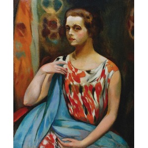 Eugeniusz GEPPERT (1890-1979), Portret kobiety, 1923