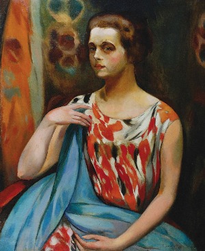 Eugeniusz GEPPERT (1890-1979), Portret kobiety, 1923