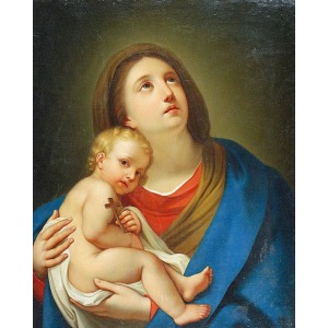 Malarz nieokreślony (XIX w.), Matka Boża z Dzieciątkiem