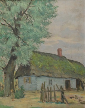 Szczepan ANDRZEJEWSKI (1892-1950), Chałupa, 1939