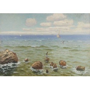 Roman BRATKOWSKI (1869-1954), Widok na morze