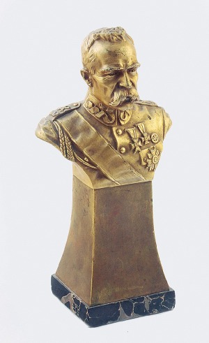 Witold BIELIŃSKI (1879-1944), Popiersie Marszałka Józefa Piłsudskiego