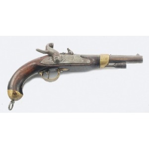 Pistolet francuski, kawaleryjski, kapiszonowy, wz. 1822