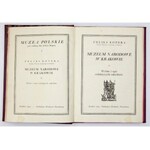 KOPERA Feliks - Muzeum Narodowe w Krakowie. [T.] 1-2. Kraków 1923. Nakł. Drukarni Narodowej. 4, s. [4], 24, tabl. 51 ...