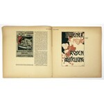 VER SACRUM. Organ der Vereinigung Bildender Kuenstler Österreichs. Wien, Gerlach & Schenk. 4. brosz. Jg 1, Heft 1...