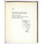 BRZĘKOWSKI Jan - 18 coplas. Ilustracje Franciszka Prochaski. Aix en Provence 1959. Oficyna M. i F. Prochasków. 4, k. ...