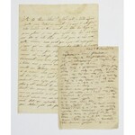 [ŁABĘCKI Hieronim]. Zbiór 19 listów rodzinnych Hieronima Łabęckiego, pochodzących głównie z 1859...
