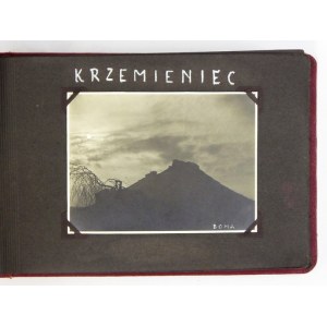 [KRZEMIENIEC i okolice w obiektywie Henryka Hermanowicza]. [l. 30. XX w]. Album zaw. 44 fotografie form. ca 8x13 cm ...