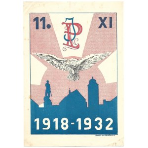 11.XI. 1918-1932. [Rzeszów] 1932. B. w