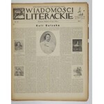 WIADOMOŚCI Literackie. Warszawa. Red. M. Grydzewski, R. 1: 1924