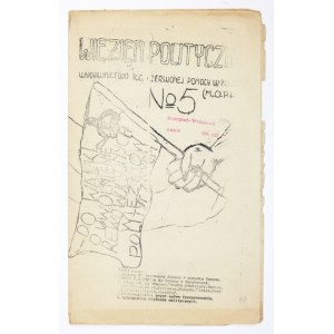 WIĘZIEŃ Polityczny. Warszawa. Wydawnictwo K. C. Czerwonej Pomocy w Polsce (M. O. P. P.). 4. brosz. Nr 5: VIII-IX [1934]...