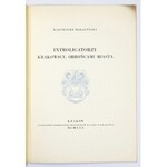 HAŁACIŃSKI Kazimierz - Introligatorzy krakowscy, obrońcami miasta. Kraków 1930. Tow. Miłośników Książki. 4, s. 14, tabl...
