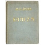 BYSTROŃ Jan St[anisław] - Komizm. Lwów-Warszawa 1939. Książnica-Atlas. 4, s. 540. opr. oryg. pł., futerał kart...