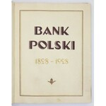 BANK Polski 1828-1928. Dla upamiętnienia stuletniego jubileuszu otwarcia. Warszawa 1928. Druk. Banku Pol. folio, s. [8]...