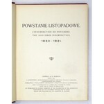 POWSTANIE listopadowe. L&#39;Insurrection de Novembre. The Novembre [!] Insurrection. 1830-1930. Lwów 1931...