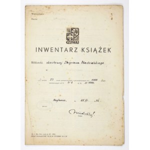 [INWENTARZ biblioteki harcerskiej]. Odręcznie sporządzony spis książek i czasopism o tematyce harcerskiej...