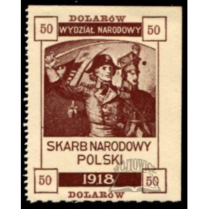 SKARB Narodowy Polski 1918. Wydział Narodowy.