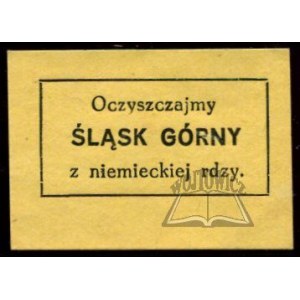 OCZYSZCZAJMY Śląsk Górny z niemieckiej rdzy.