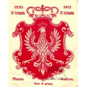 29 LISTOPADA 1830 - 29 listopada 1915.