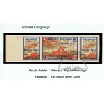 (POLSKA emigracja) Poczta Polowa. 1 Korpus W.P. Fieldpost. 1st Polish Army Corps. / Fieldpost. Letter Seal. 1st Polish A.C.