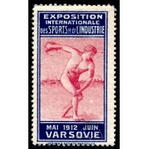 (POLSKI Ruch Olimpijski) Exposition Internationale des Sports et de L'Industrie. Mai 192 Juin, Varsovie.